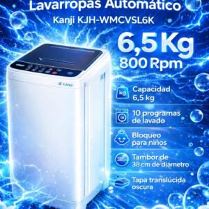 LAVARROPA KANJI 6KG carga superior