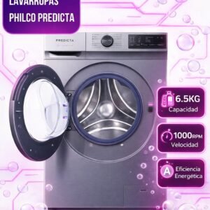 LAVARROPA PHILCO SILVER PREDICTA 6.5 KG  PHLF6510P2