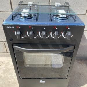 COCINA ECO MILA            4 HORNALLAS    Puerta Doble Vidrio ✅ Vidrio cubre Hornallas✅ 4 Hornallas ✅